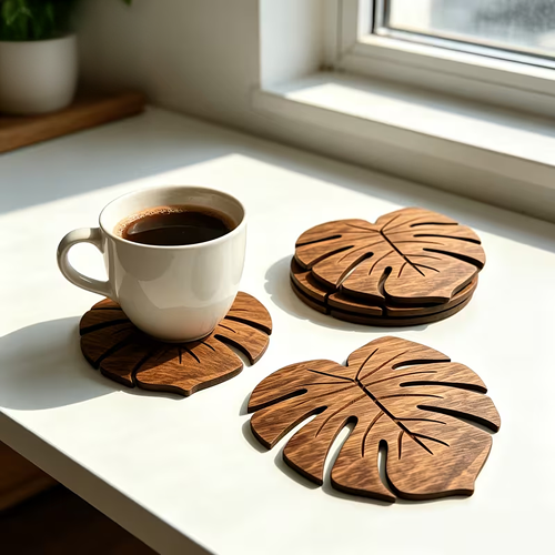 Leaf Coaster (Set of 3)