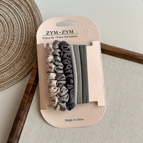 Fabric Hair Ties (Set of 6)
