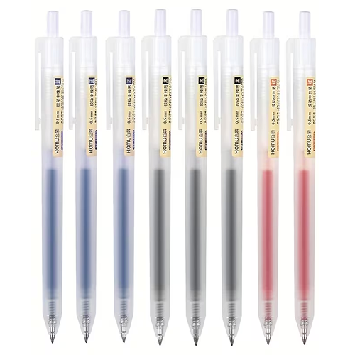 8 Gel Pens Set (0.5mm)