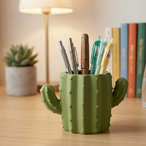 Cactus Pen Holder