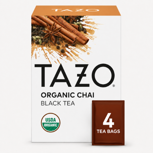 TAZO Chai Black Tea (4 Count)