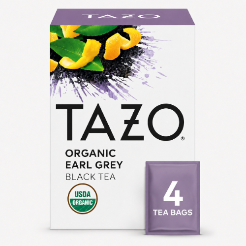 TAZO Earl Grey Black Tea (4 Count)