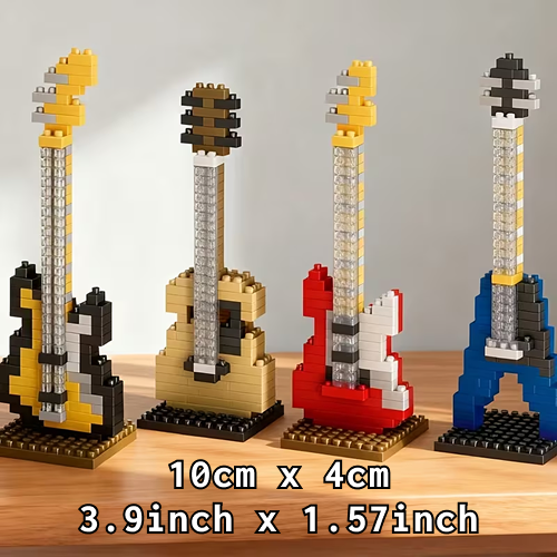 Mini Building Bricks - Guitars  (1 random)