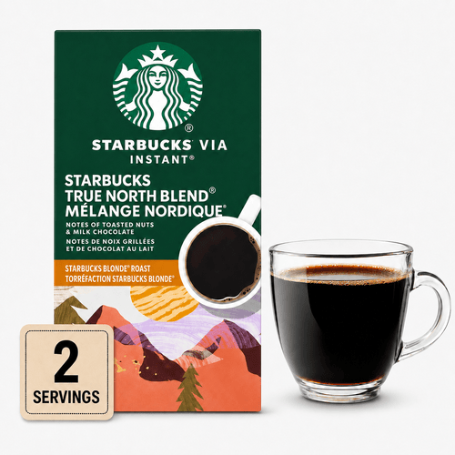 Starbucks VIA Instant coffee - Blonde Roast (2 Servings)