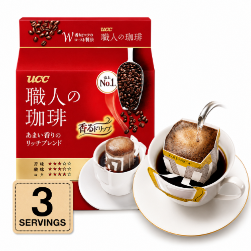 UCC Rich Blend Drip Coffee (3 Servings)